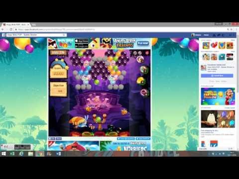 Angry Birds POP! on Facebook - Level 136 Walkthrough