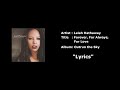 Lalah Hathaway - Forever, for Always, for Love with Lyrics