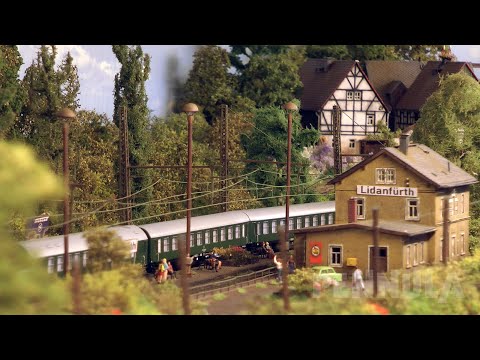 Lidanfürth - Eine Spur TT Modelleisenbahn nach DDR-Vorbild aus der Zeit kurz nach der Wende