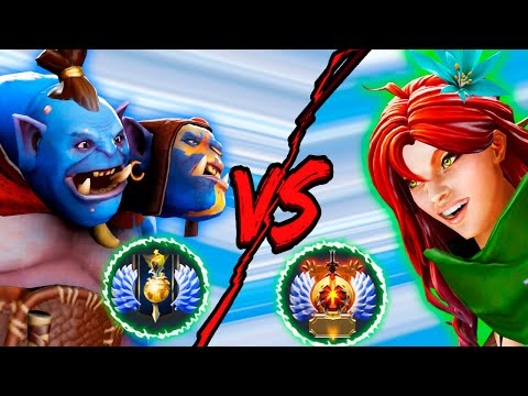Dota 2 Ogre Magi VS Windranger | DOTA 2 Battle