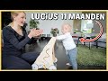 KAN LUCiUS AL LOPEN ACHTER ZiJN LOOPWAGENTJE ( 11 mnd baby update) | Bellinga Vlog #2479