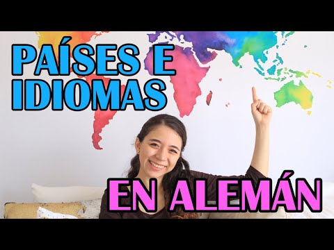 LEARN how to say COUNTRIES and LANGUAGES in GERMAN