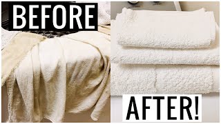 How to BRIGHTEN WHITES Naturally!! (Miracle Laundry No Bleach Required) | Andrea Jean Cleaning