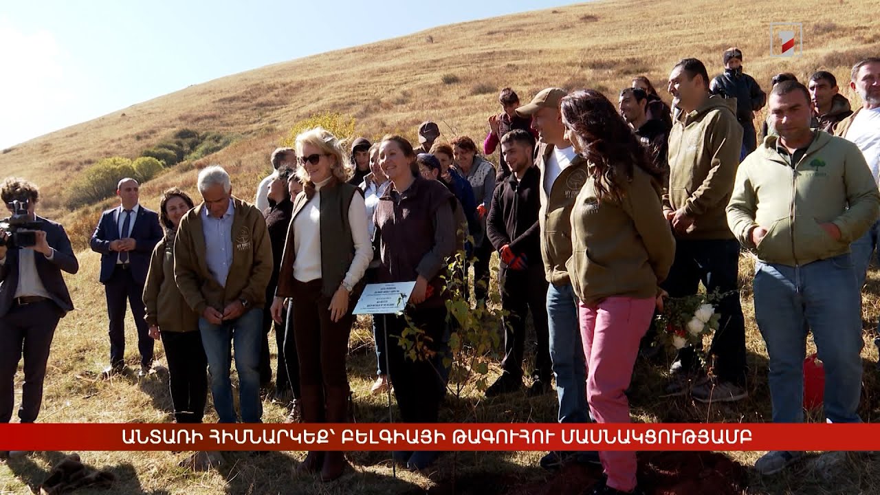 Անտառի հիմնարկեք՝ Բելգիայի թագուհու մասնակցությամբ