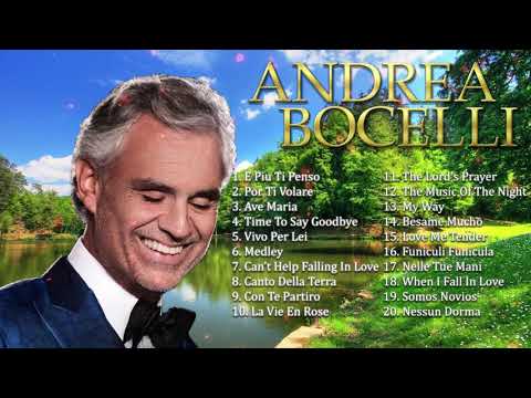 Andrea Bocelli Greatest Hits 2020 - The Best Songs of Andrea Bocelli 2020