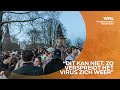 Massale bijeenkomst in Vondelpark middelvinger: 'Woede voorbij, dit doet pijn'