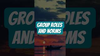 Key to Group Performance? Roles + Norms | OB Concepts #Shorts (Part-3)