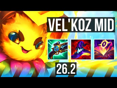 VEL'KOZ vs GALIO (MID) | 51K damage | EUW Challenger | 26.2