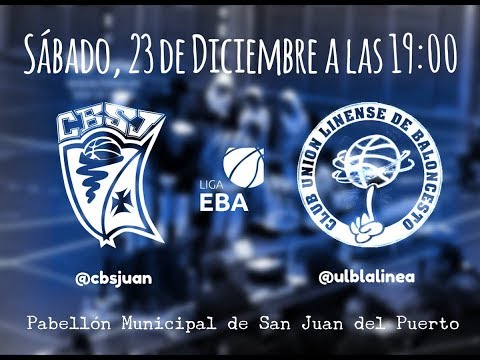 Jornada 12 Liga EBA - TELWI CB SAN JUAN vs UNION LINENSE BALONCESTO