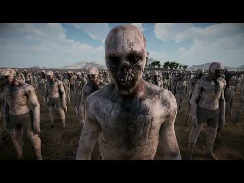 Modern Soldiers Vs 6,000,000 Zombies !! l Ultimate Epic Battle Simulator 2 uebs 2
