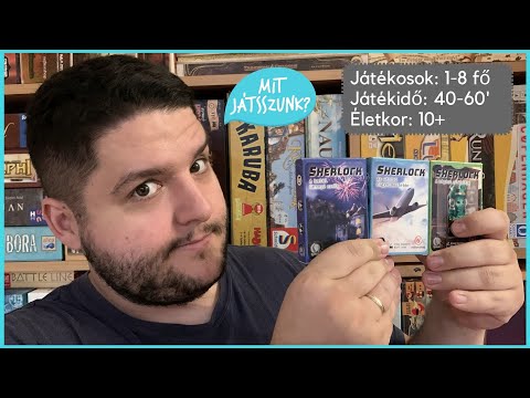 Sherlock Játékbemutató - Mit Játsszunk?
