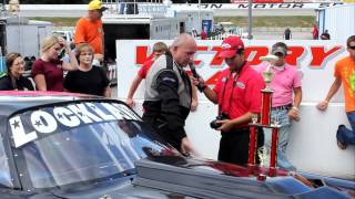 preview picture of video 'DMS Street Stock Winner 9-25-11'