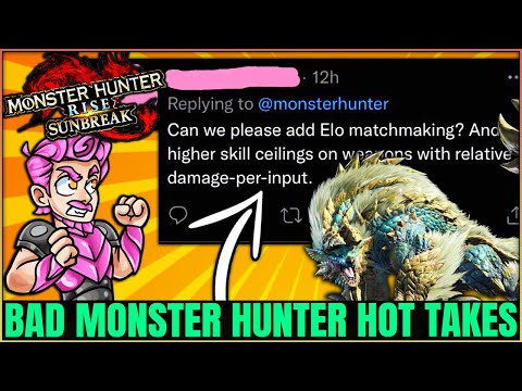 SUNBREAK IS TOO EASY & NEEDS RANKED MODE - Bad Monster Hunter Rise Sunbreak Takes! (Fun/Discussion)