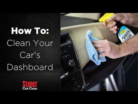 How To Clean Your Car's Dashboard