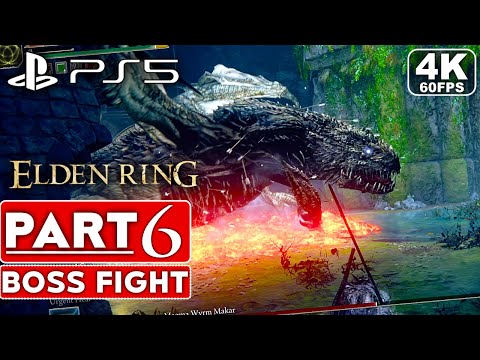 ELDEN RING Gameplay Walkthrough Part 6 BOSS FIGHT FULL GAME [4K 60FPS PS5] - No Commentary