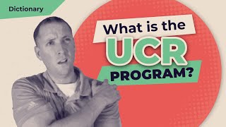 What is the Unified Carrier Registration (UCR) Program #freightbroker