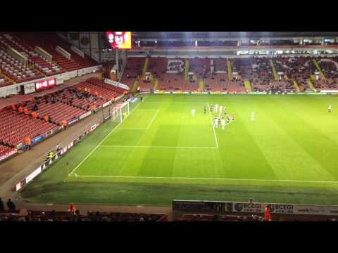 Sheffield united 3-2 Walsall bztumer goal