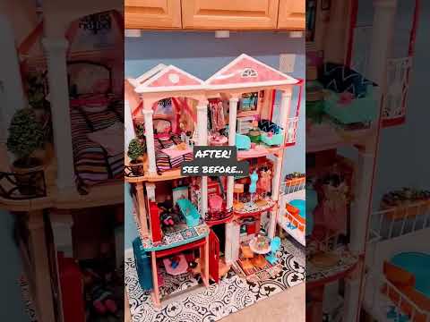 Organized Barbie Playroom