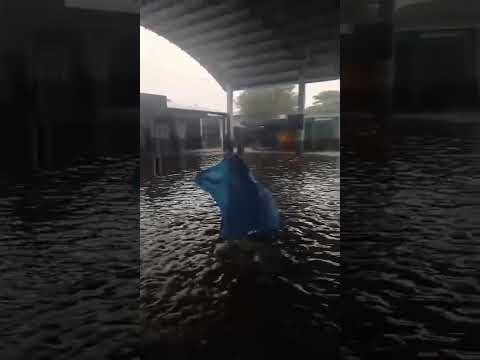 Fuertes lluvias provocan inundaciones en Ayutla, San Marcos