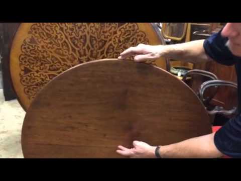 Antique 1820s tilt top table