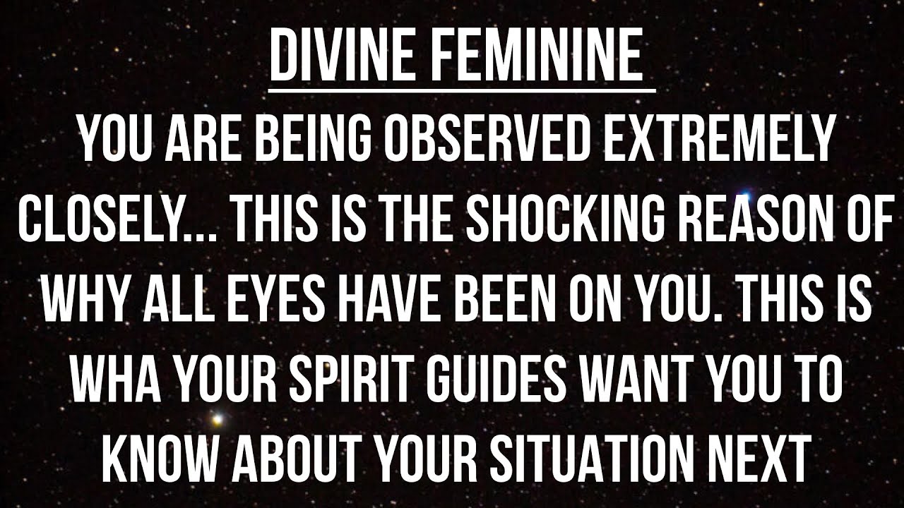 You Are Being Watched Very Closely… This Is The Real Reason Why All Eyes Are On You