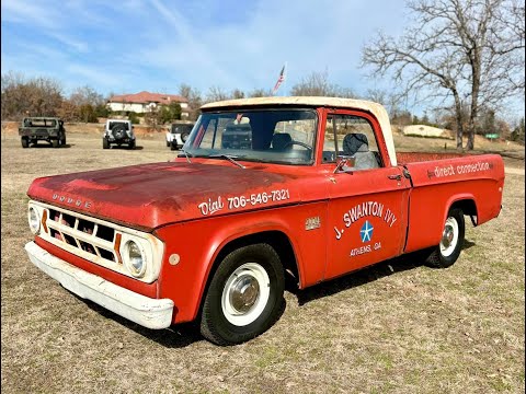 1968 Dodge D100 (CC-1817937) for sale in Denison, Texas