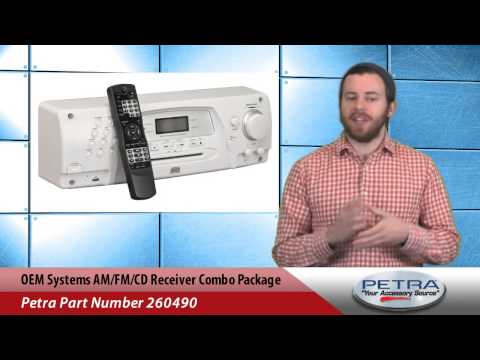 OEM Systems AM/FM/CD Receiver Combo Package