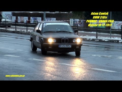 Adam Gawlak - BMW 318is - PANMAR GRAND PRIX Krosno 16-12-2012