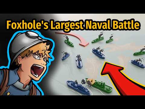 The Largest Naval Battle in Foxhole History, The Battle of Stema Landing | Foxhole WC 122