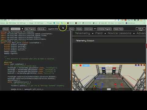 Upload Java Files Virtual Robot Simulator