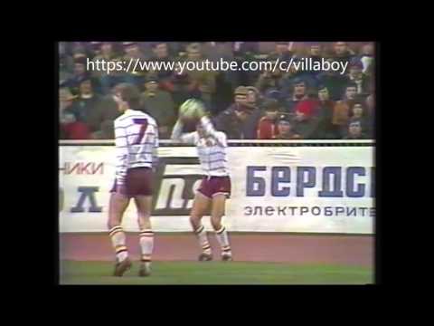 Spartak Moscow 2 Aston Villa 2 - UEFA Cup 2nd round 1st leg - 19th Oct 1983