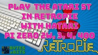 Play the Atari ST in RetroPie - Hatari on the Pi Zero 2W, 3, 4 and 400