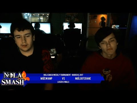 NOLA Smash Weekly 3/8: Loser Finals - MG|Swamp vs MG|LootCrane