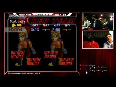Geeksboro Melee Weekly 23 - Dash + Saef vs Red Panda Sneak + Tyro