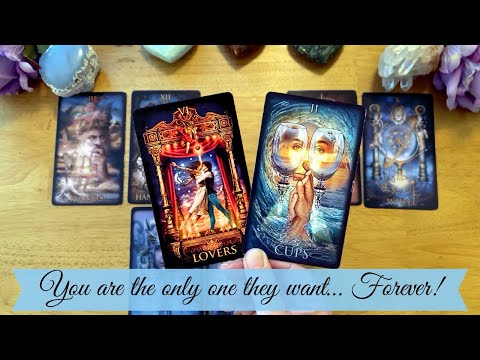 YOU ARE THE ONLY ONE THEY WANT... FOREVER!!!! ♥️ (LOVE TAROT READING) 🌹