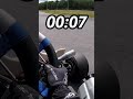 KZ2 Shifter KART ACCELERATION 0-100KM/H #speed #acceleration #racing #karting #motorsport #shorts
