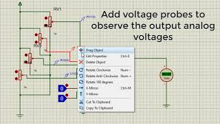 CD4052 as analog multiplexer