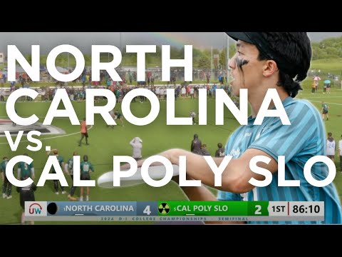 North Carolina vs. Cal Poly SLO | Men's Semifinal | 2024 D-I College Championships