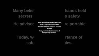 Many believed Wemmick's hands held secrets about Walworth's safety.