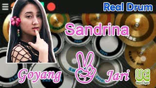 Download lagu Sandrina - Goyang Dua Jari (Real Drum Cover) mp3