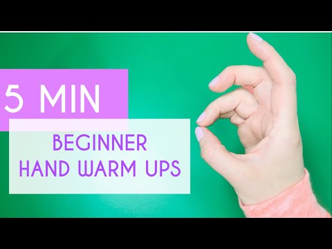 HANDWRITING WARM UPS l BEGINNER 5 Minute Hand and Finger Exercise l Teletherapy for Home