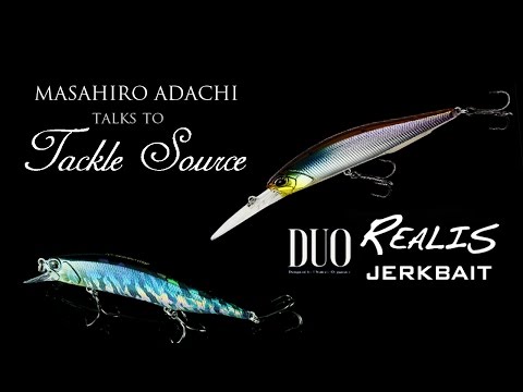 MR.ADACHI EXPLAINS THE DUO REALIS JERKBAIT 100DR & 110SP