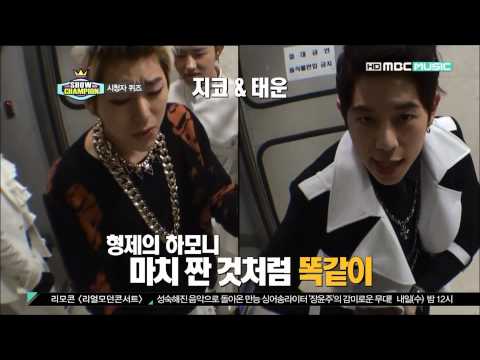 121204 Block B Show Champion cut