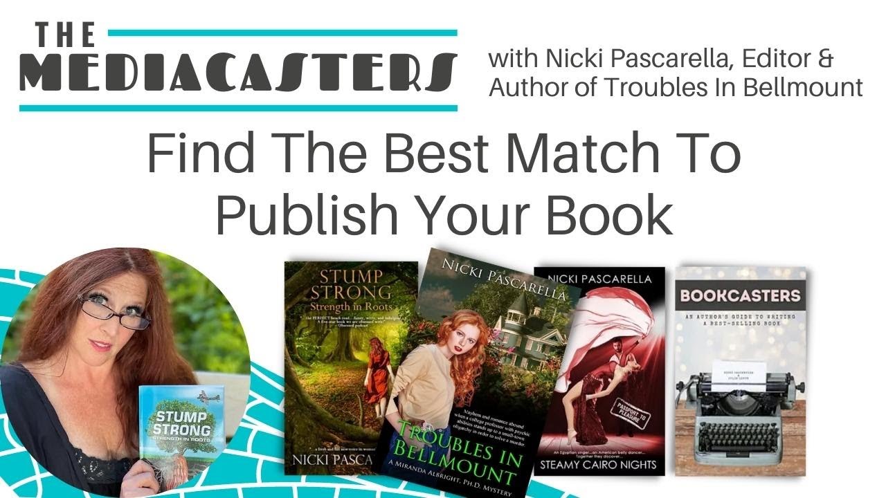 Find The Best Match To Publish Your Book with Nicki Pascarella, Author of Troubles In Bellmount