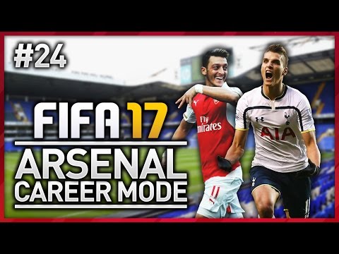 NORTH LONDON DERBY! ARSENAL CAREER MODE - EPISODE #24 (FIFA 17)