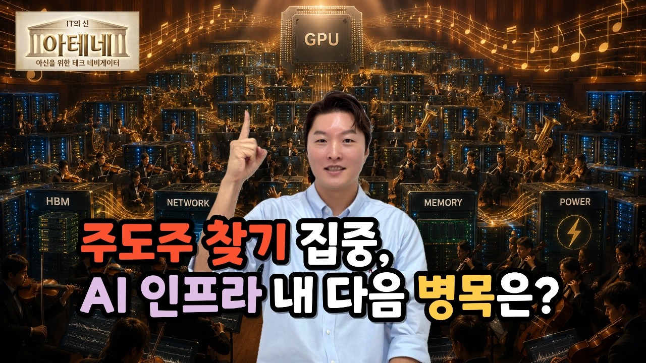 [아테네] 주도주 찾기 집중, AI 인프라 내 다음 병목은?
