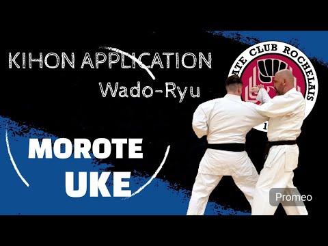 Morote Uke - Kihon application - Karate Wado Ryu