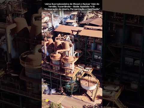 TUVERLÂNDIA GOIÁS, PROJETO VISÃO AÉREA - USINA SUCROALCOOLEIRA VALE DO VERDÃO S.A. EPISÓDIO 3/5.