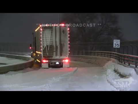 01-18-2023 Ogallala, NE - Interstate 80 Closed - Stuck Semi Trucks - Slide Off