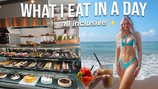 What I eat in a day on Holiday 🌴 All Inclusive Resort Edition ✨